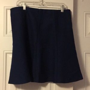 2/$25 Ann Taylor Blue Skirt